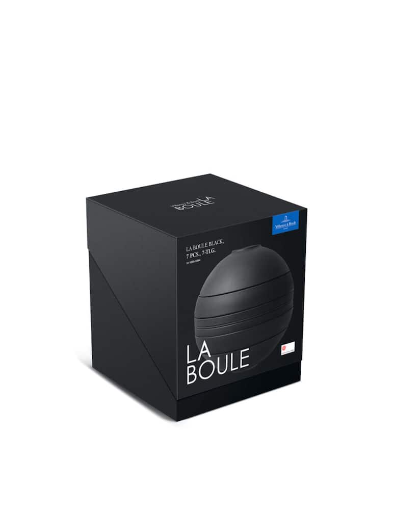 rinascente Villeroy & Boch Iconic La Boule Black Set Tavola 2 posti