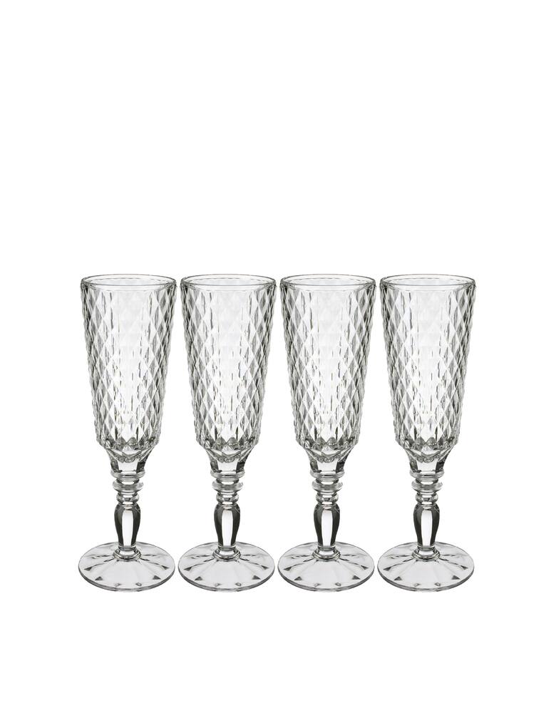 rinascente Villeroy & Boch Boston Flare Champagne Flute Set 4Pcs
