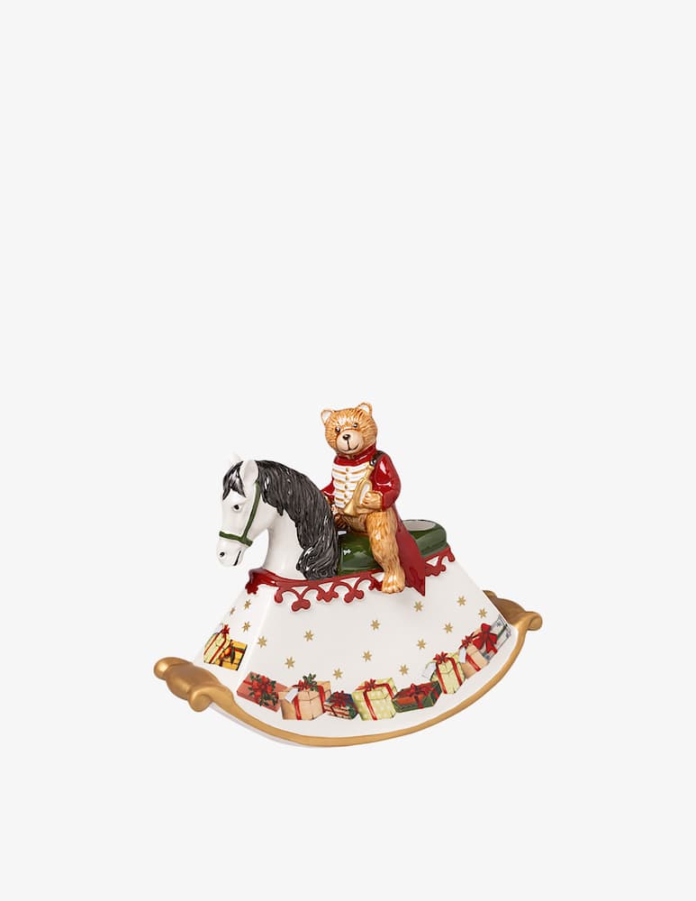 Villeroy & Boch Christmas Toys rocking horse - picture 1 Villeroy & Boch Christmas Toys rocking horse - picture 1