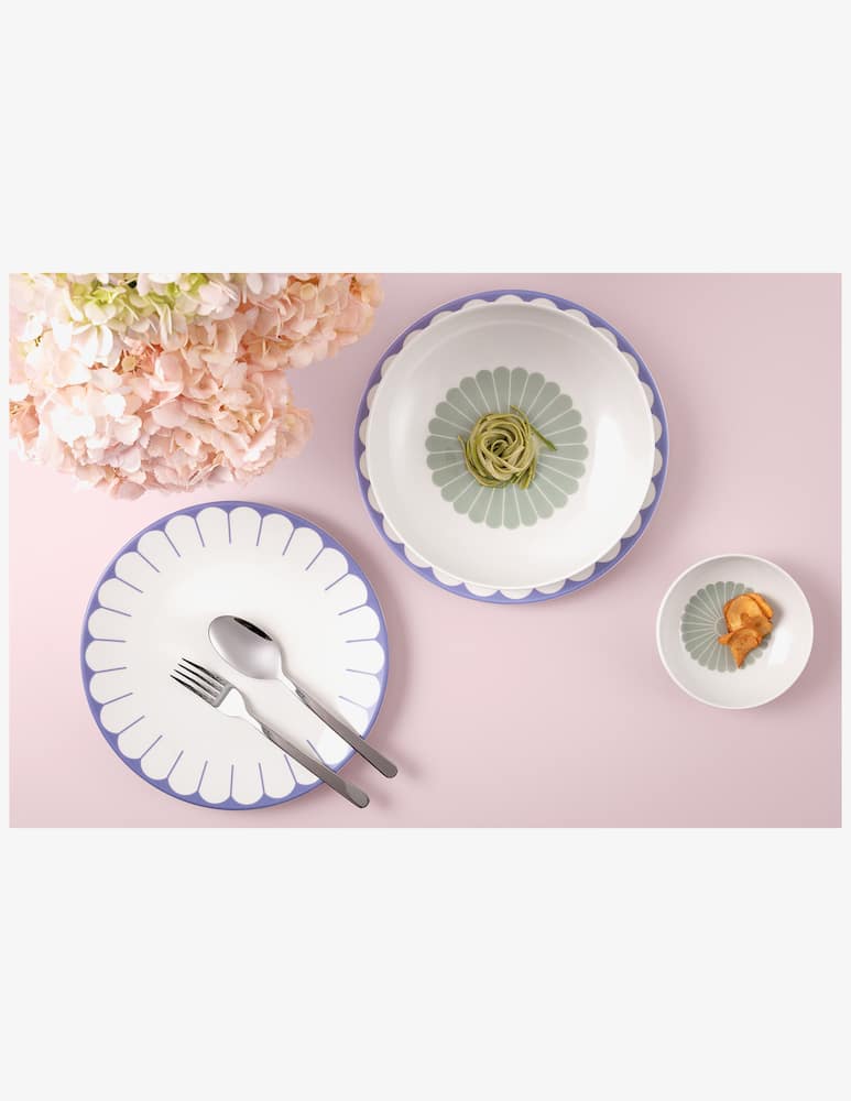 Villeroy & Boch Piatto Piano Fleur Bleu Azzurro 26Mm - immagine 2 Villeroy & Boch Piatto Piano Fleur Bleu Azzurro 26Mm - immagine 2