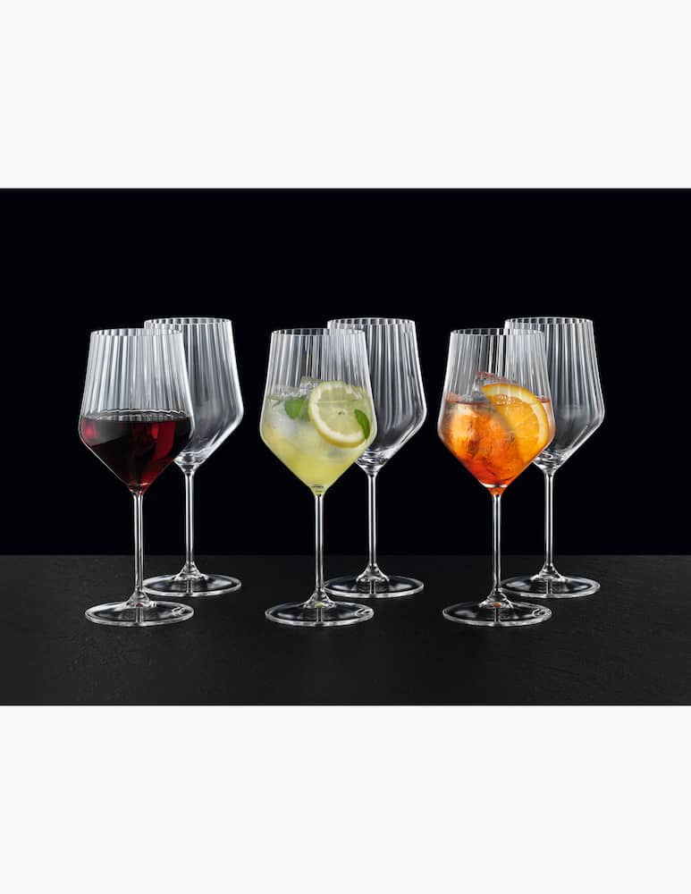 rinascente Nachtmann Aperitivo Calice Vino Rosso/Spritz Set 6pz
