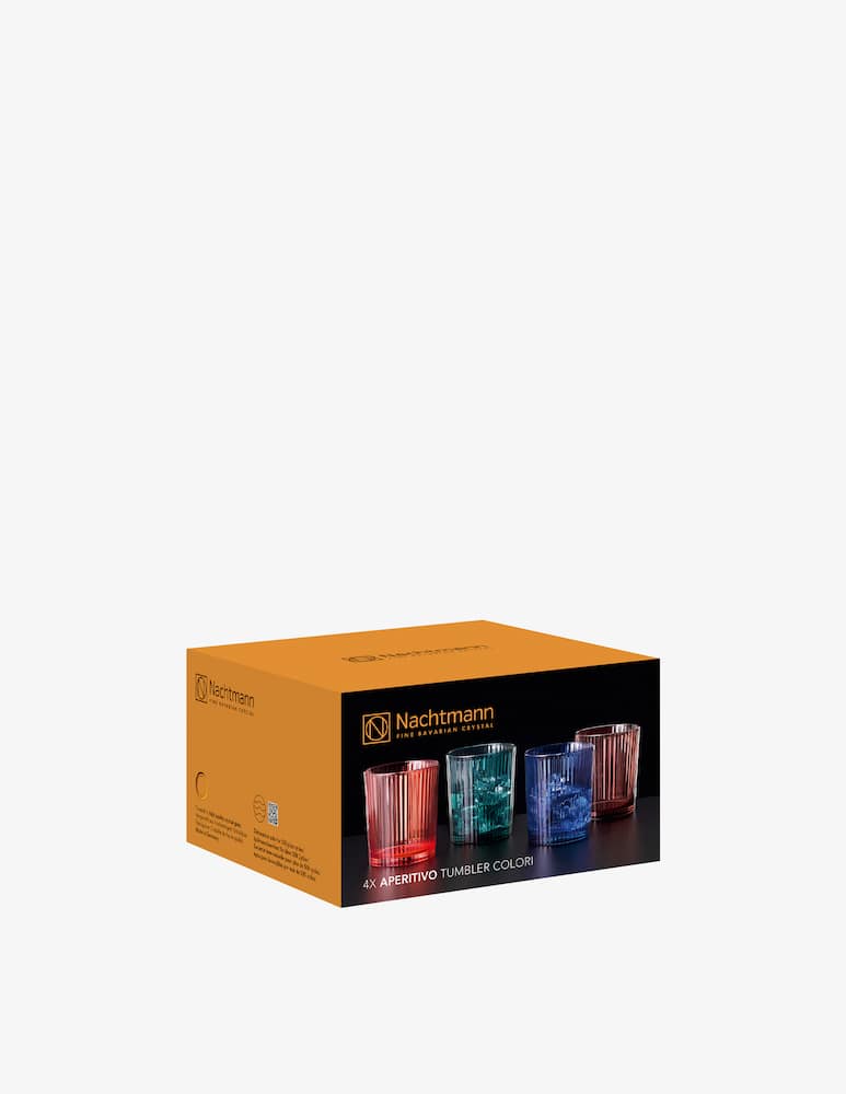 rinascente Nachtmann Tumbler Aperitivo Colorati Set 4pz