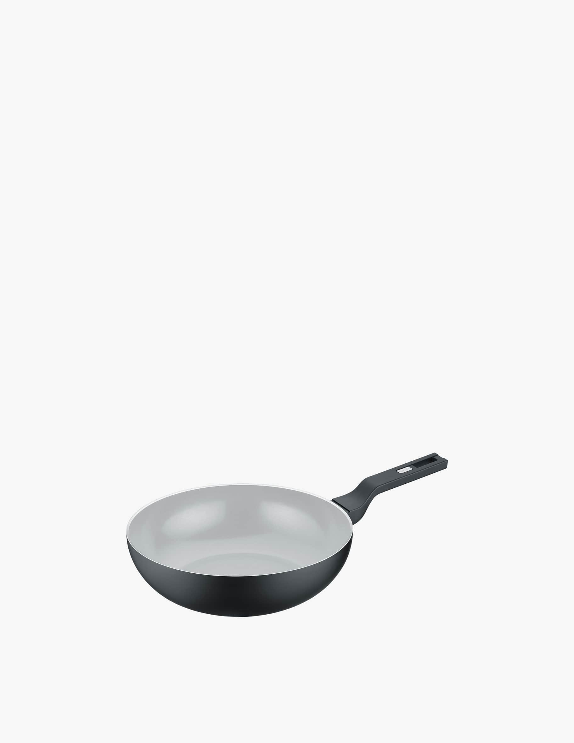 Wok Berndes Antiaderente 36 Cm Per Induzione - In Alluminio Forgiato Con Coperchio In Vetro, 6,4 Litri