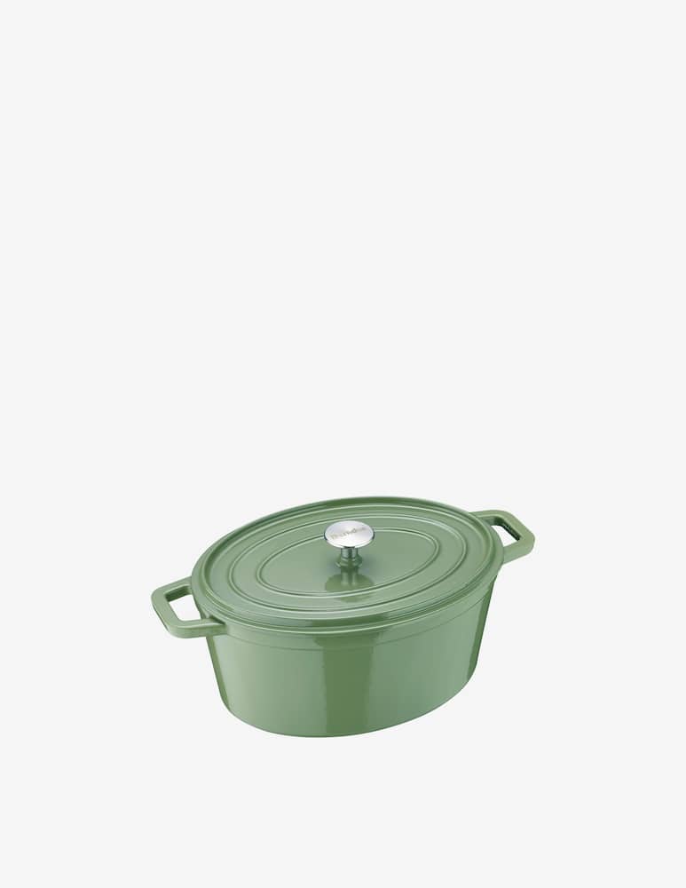 Berndes B.Iron Casseruola Ovale 31 cm verde - immagine 1 Berndes B.Iron Casseruola Ovale 31 cm verde - immagine 1