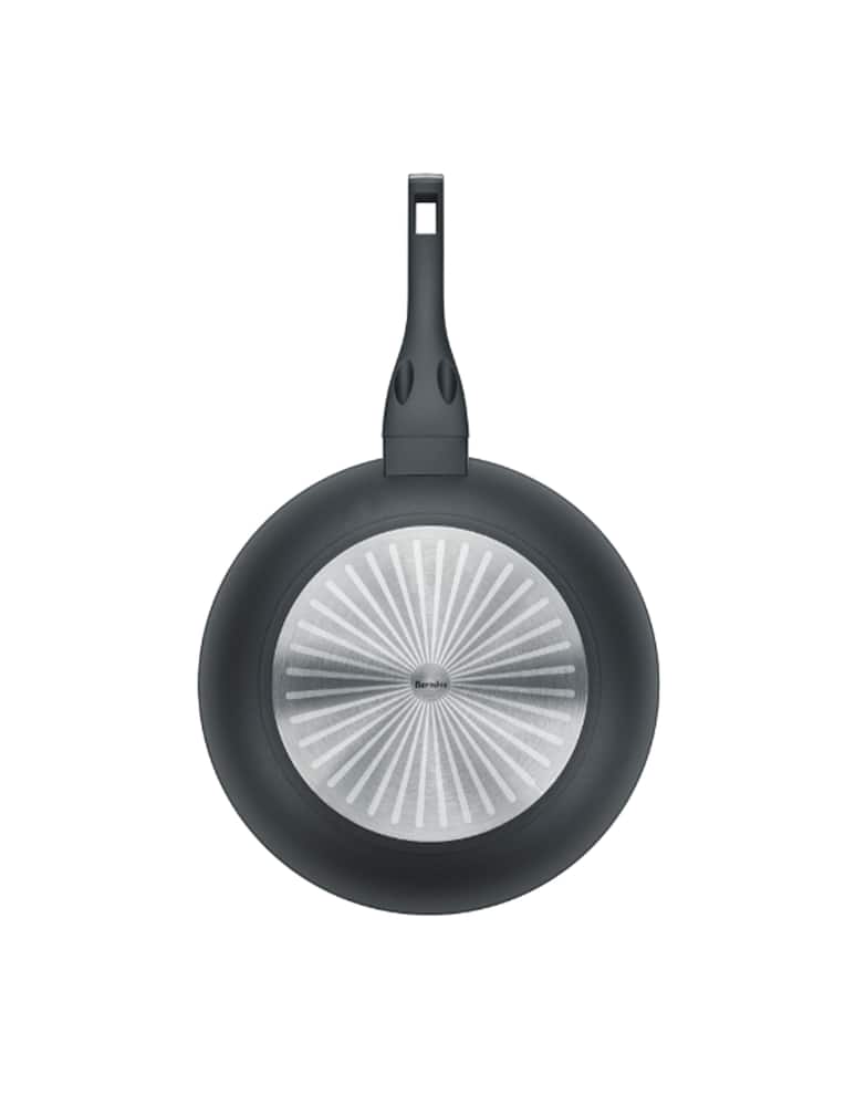 rinascente Berndes Balance Enduro Deep Frying Pan - Black