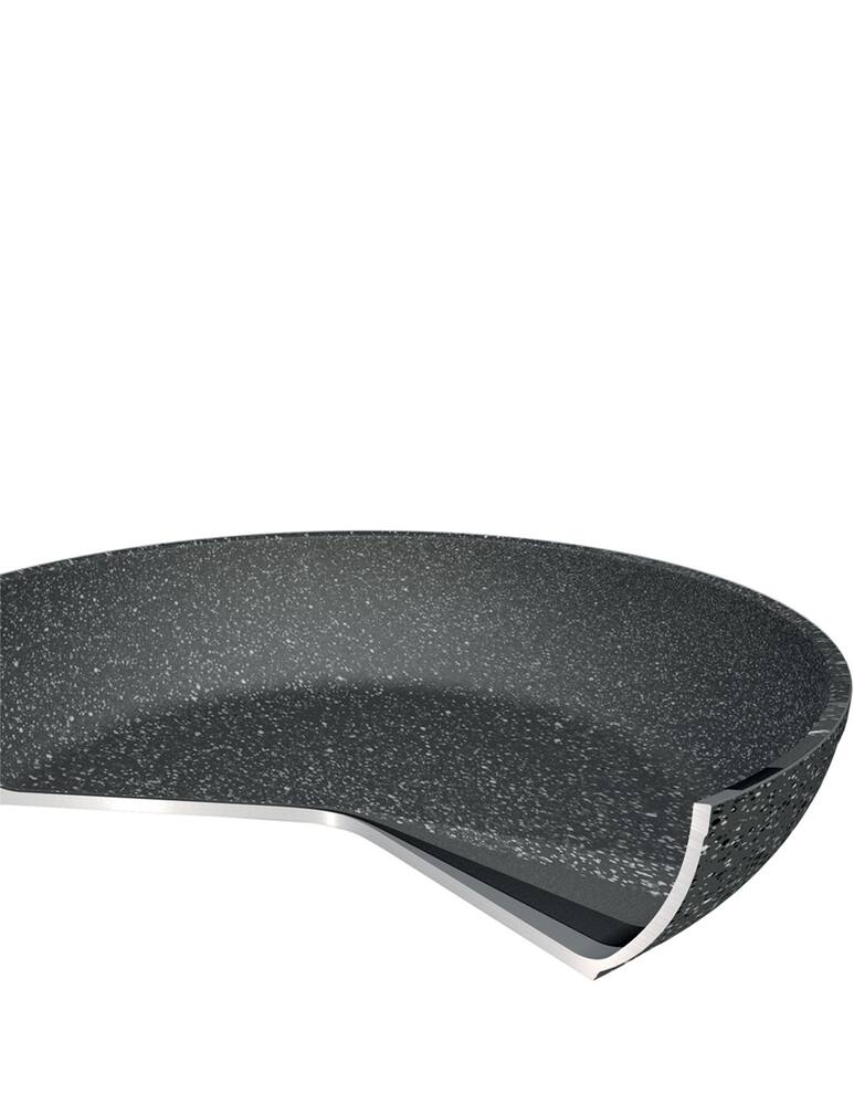 rinascente Berndes Stone Click Cast Multi Roaster Glass Lid