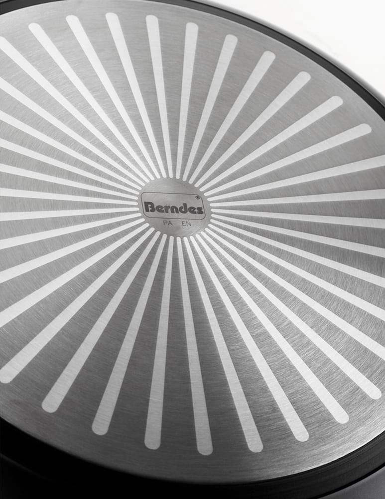 rinascente Berndes Balance Induction Enduro Casseruola 24 Cm Con Coperchio 4.5L - Nero