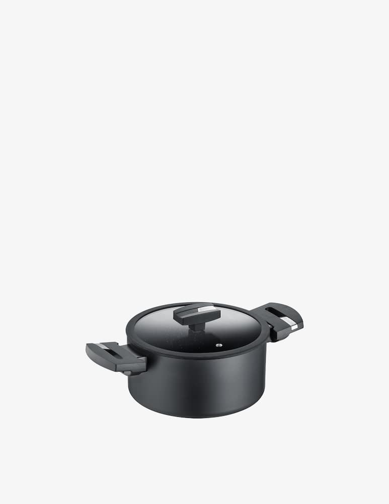 rinascente Berndes B.Green Set Casseruola 2 Manici Con Coperchio - Nero