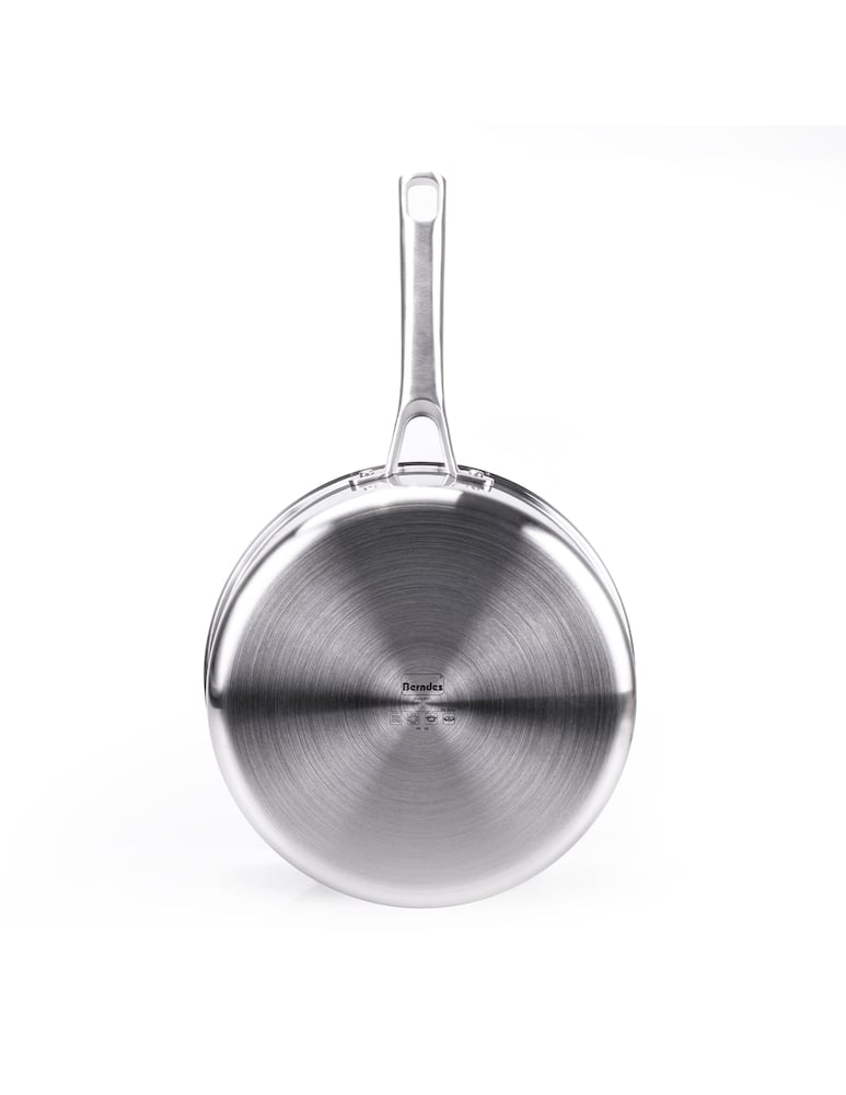 rinascente Berndes Tricion Resist Set Tegame Fondo Con Coperchio - Argento