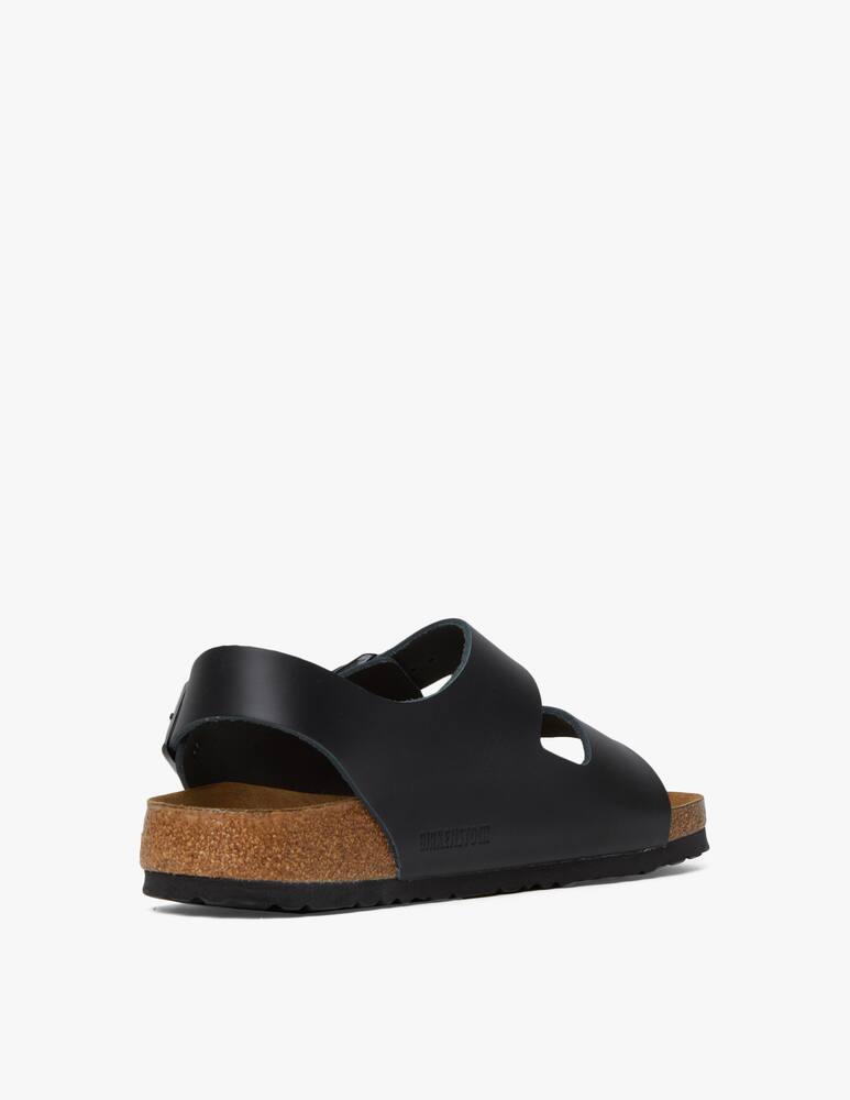 rinascente Birkenstock Milano sandal black leather sandals