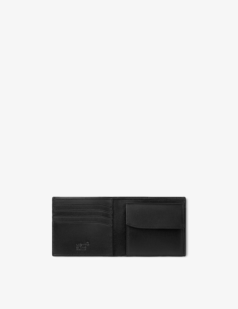 Montblanc Portafogli meisterstuck con 4 scomparti e porta monete - immagine 2 Montblanc Portafogli meisterstuck con 4 scomparti e porta monete - immagine 2