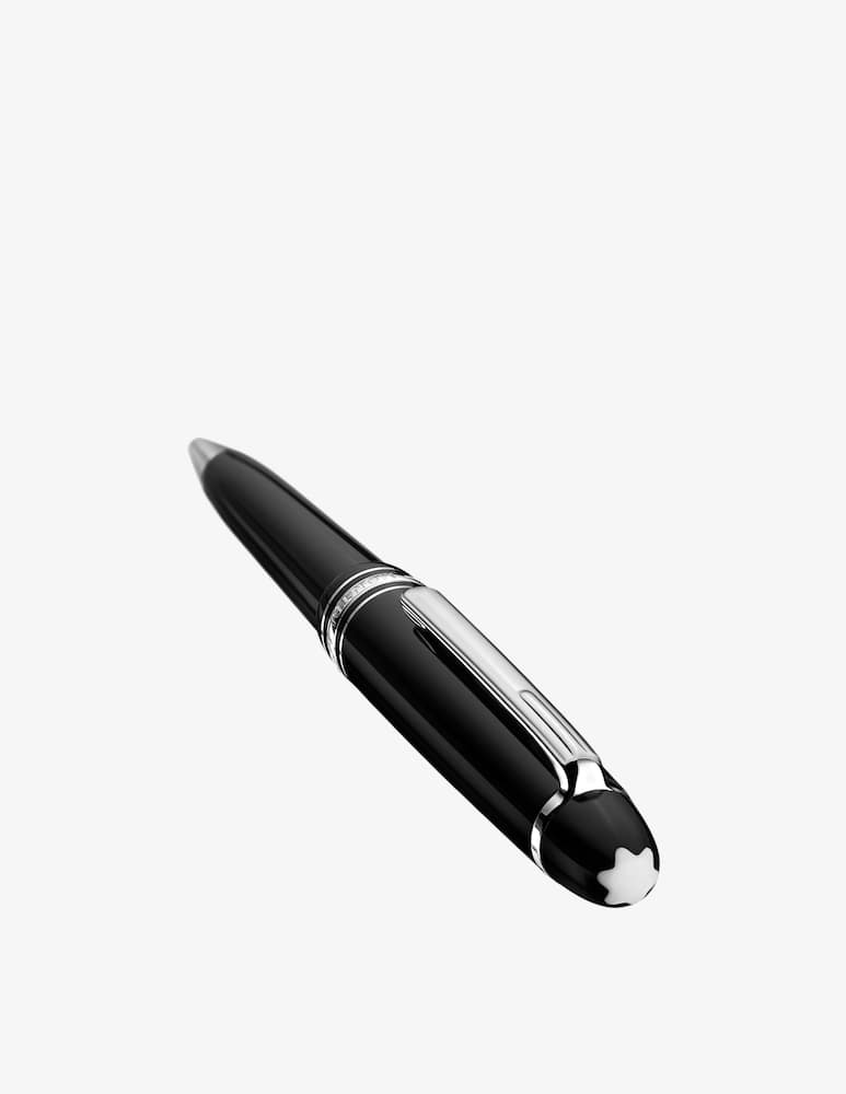 Montblanc Penna a sfera midsize meisterstuck platinum line - immagine 2