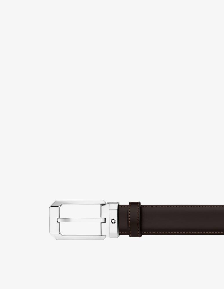 rinascente Montblanc Brown and black reversible belt 30mm