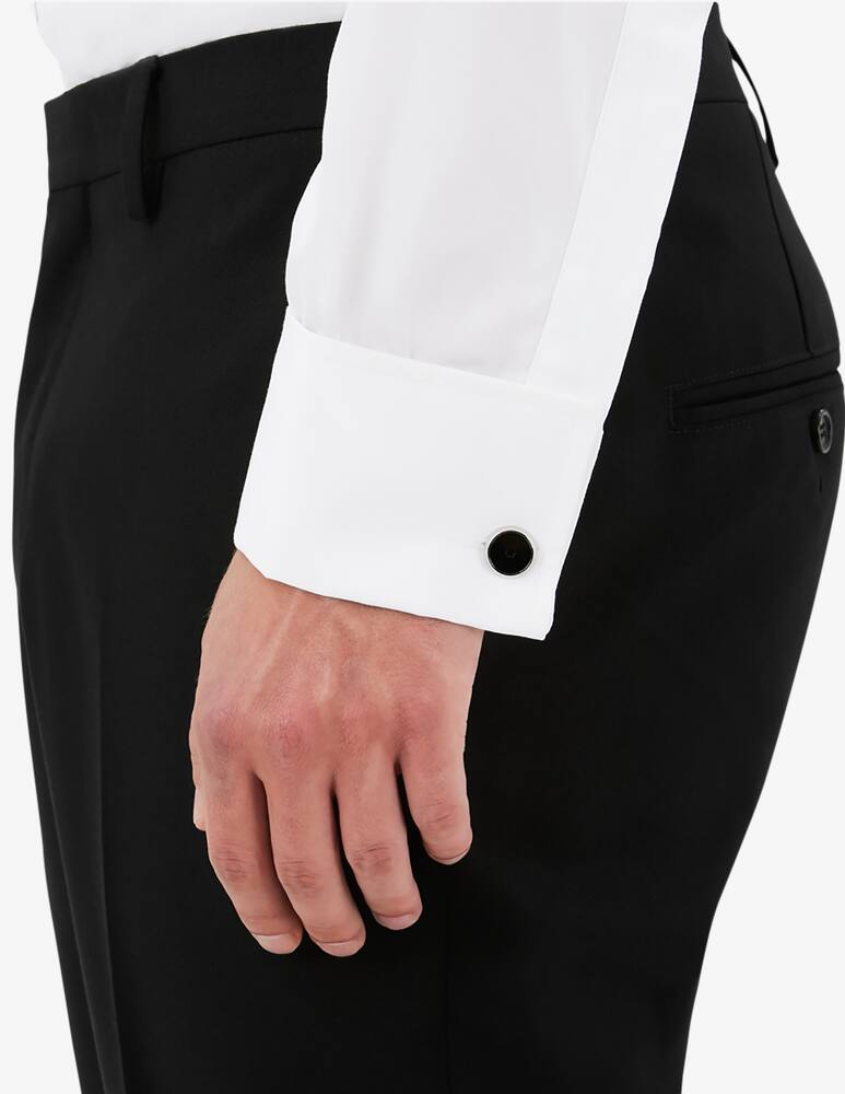 rinascente Montblanc Gemelli round steel resin snowcap