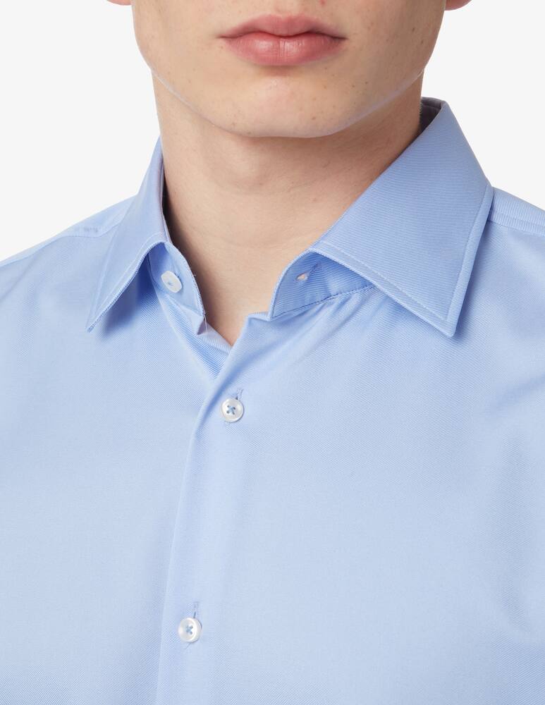 rinascente BOSS Camicia manica lunga slim performance - azzurro