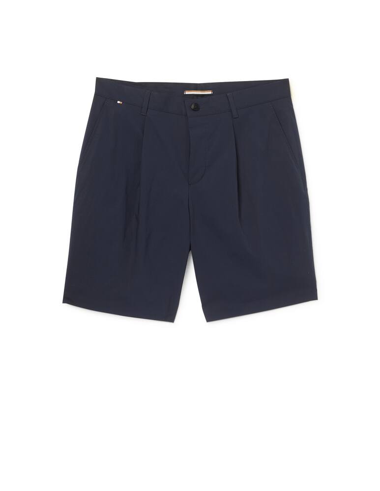 rinascente BOSS Light gabardina chino short - blue