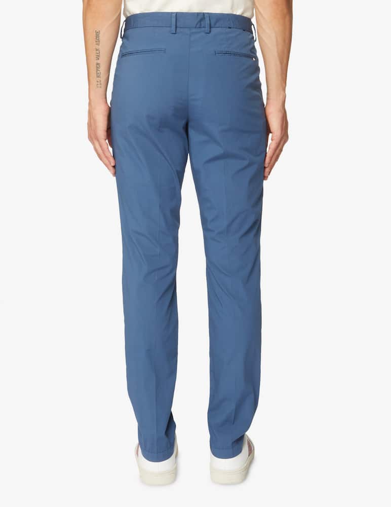 rinascente BOSS Light gabardine kaito slim chino - blue