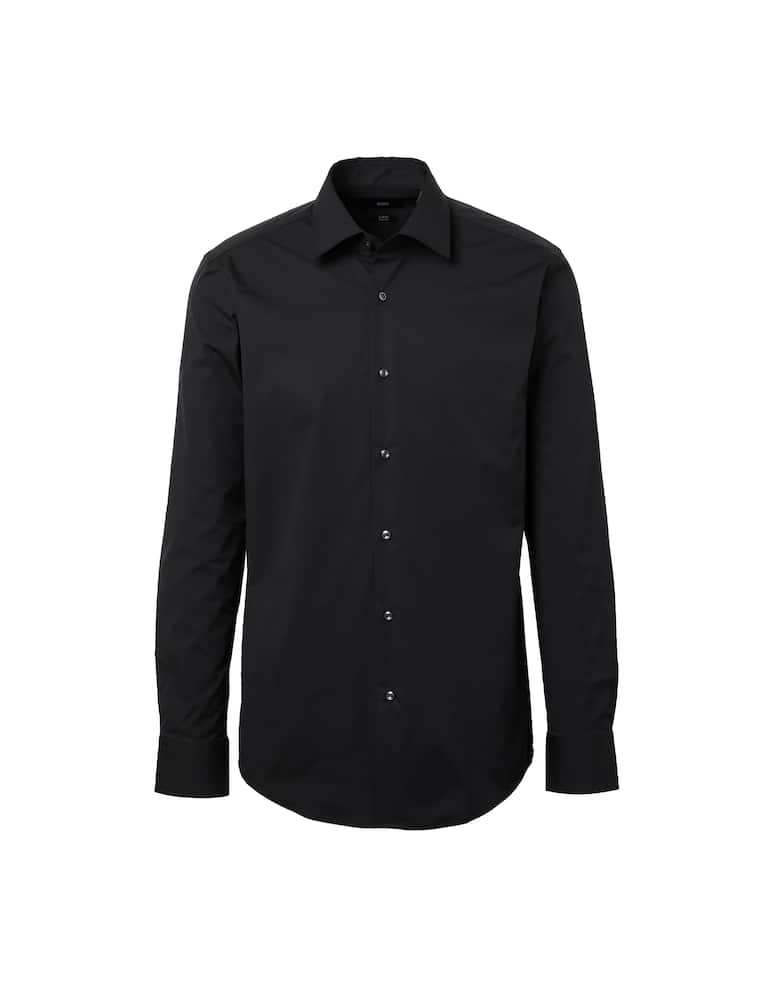 rinascente BOSS Kent slim stretch shirt - black