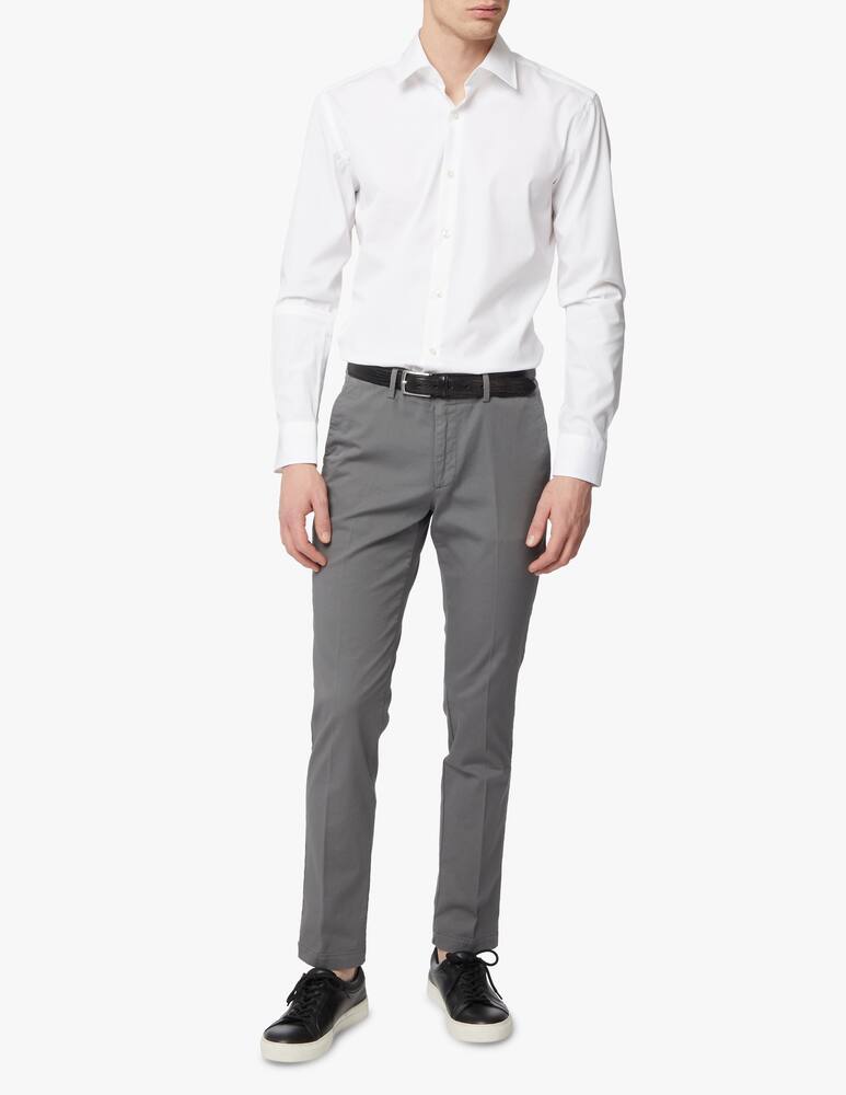 rinascente BOSS Camicia manica lunga slim stretch kent - bianco