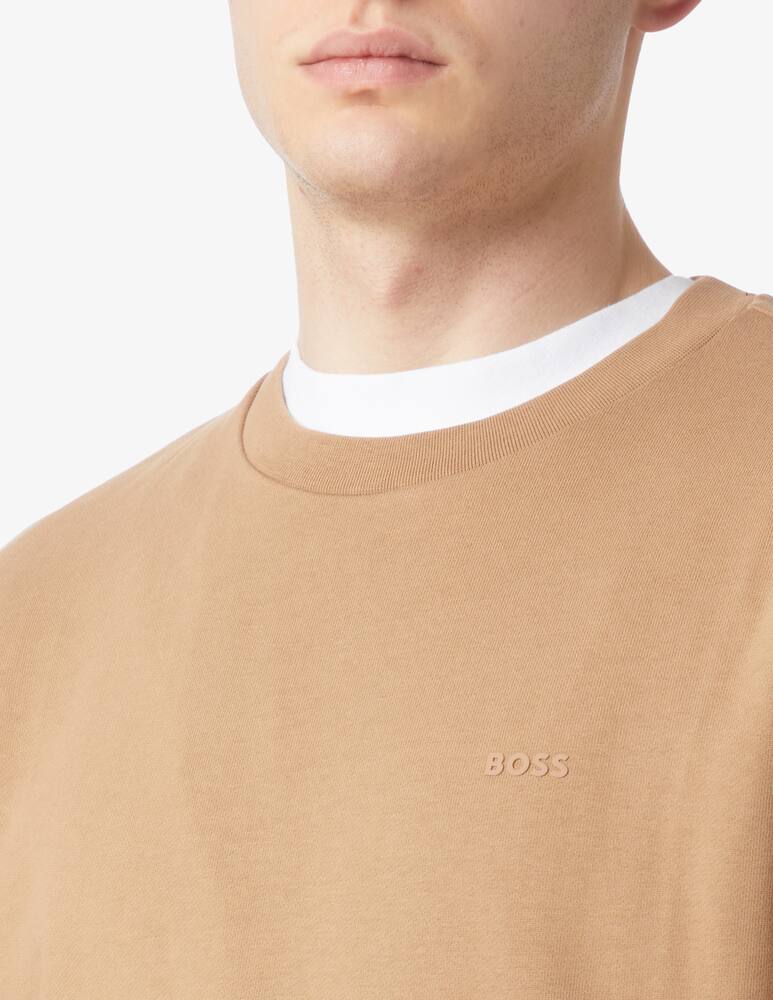 rinascente BOSS Felpa girocollo logo piccolo 