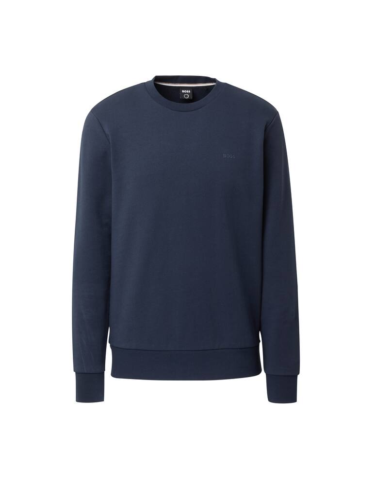 rinascente BOSS Small logo sweatshirt - blue