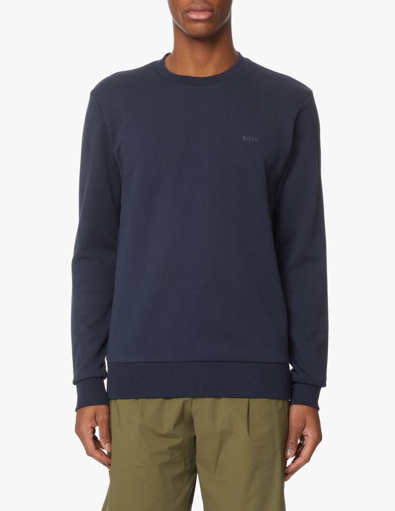 rinascente BOSS Small logo sweatshirt - blue