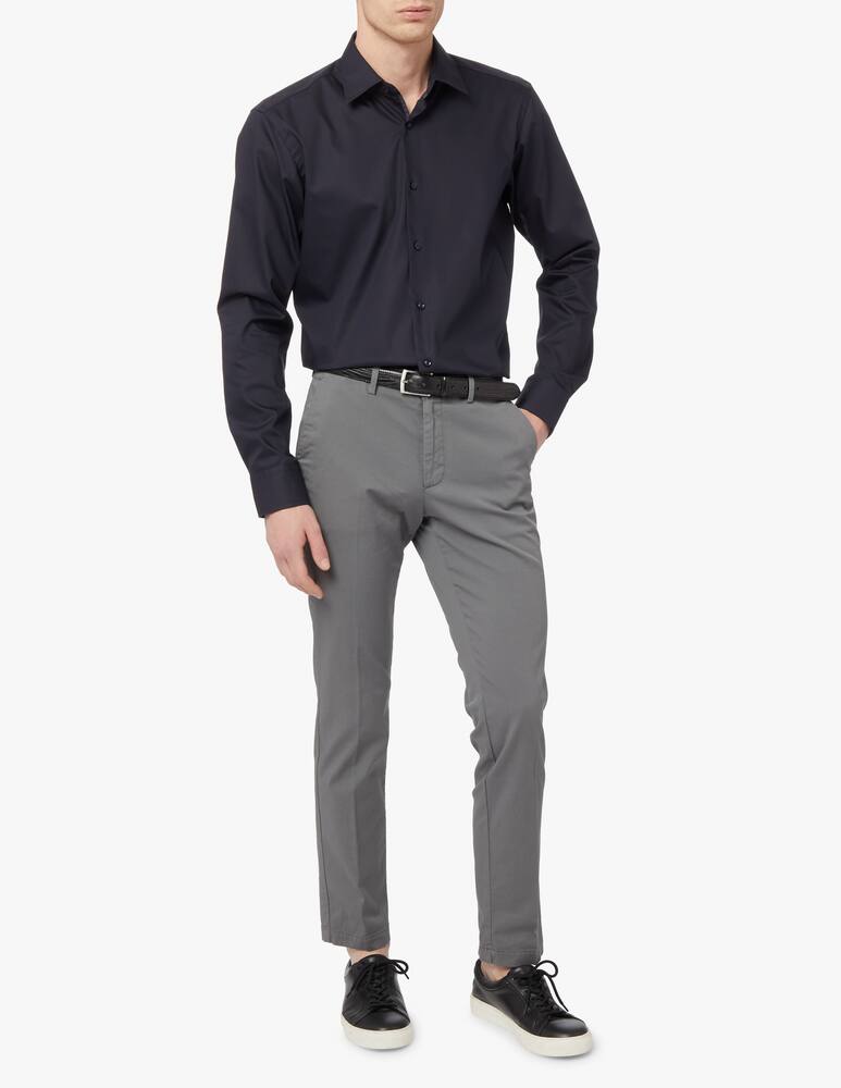 rinascente BOSS Contrast easy iron kent regular shirt - multi