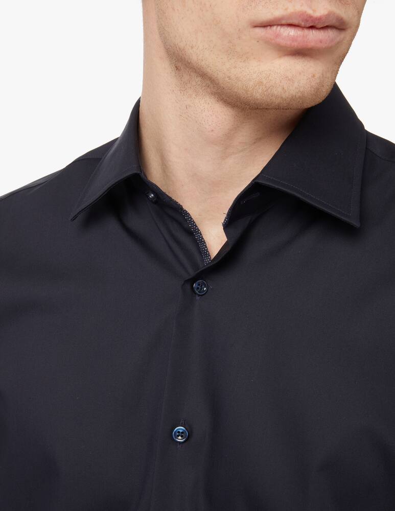 rinascente BOSS Contrast easy iron kent regular shirt - multi