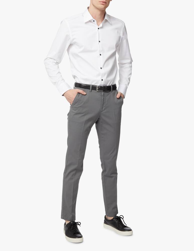 BOSS Chino slim kaito gabardina stretch - grigio - immagine 1 BOSS Chino slim kaito gabardina stretch - grigio - immagine 1