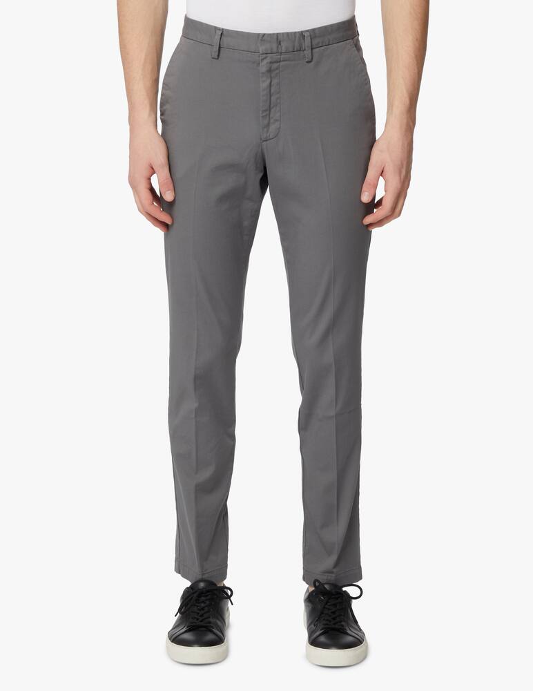 BOSS Chino slim kaito gabardina stretch - grigio - immagine 2 BOSS Chino slim kaito gabardina stretch - grigio - immagine 2