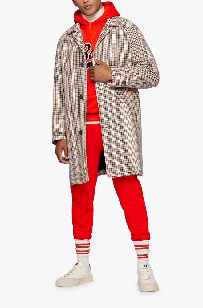 rinascente BOSS Safa russell athletic hoodie - orange