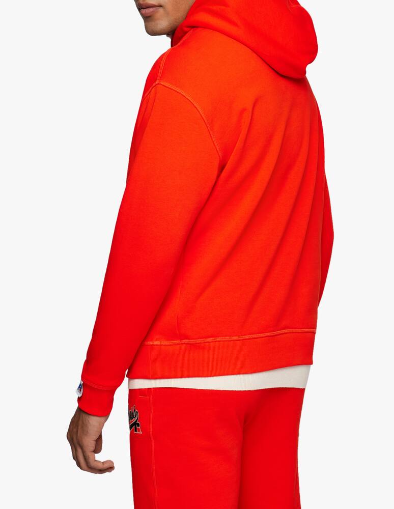 rinascente BOSS Safa russell athletic hoodie - orange