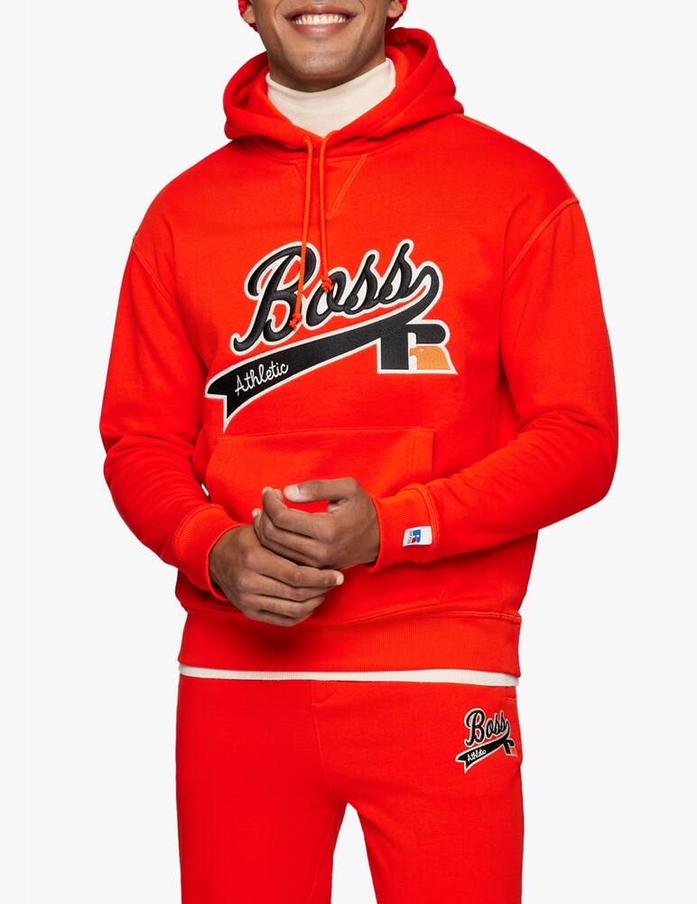 rinascente BOSS Safa russell athletic hoodie - orange