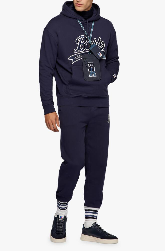 BOSS Safa russell athletic hoodie - blue - picture 3 BOSS Safa russell athletic hoodie - blue - picture 3