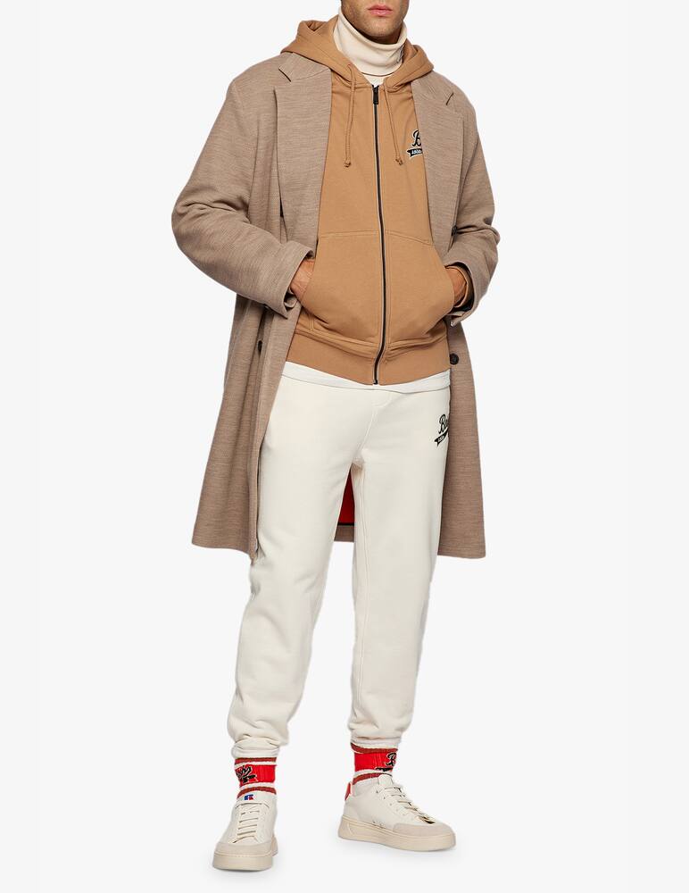 rinascente BOSS Felpa con cappuccio e zip sanyo russell athletic - beige