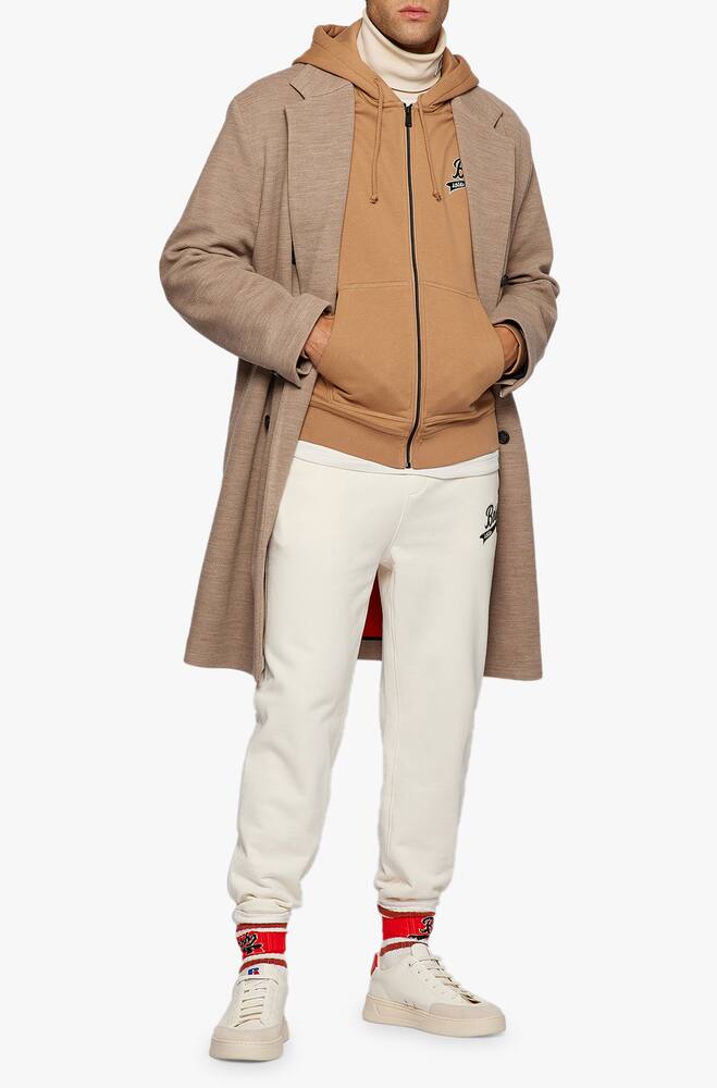 rinascente BOSS Felpa con cappuccio e zip sanyo russell athletic - beige