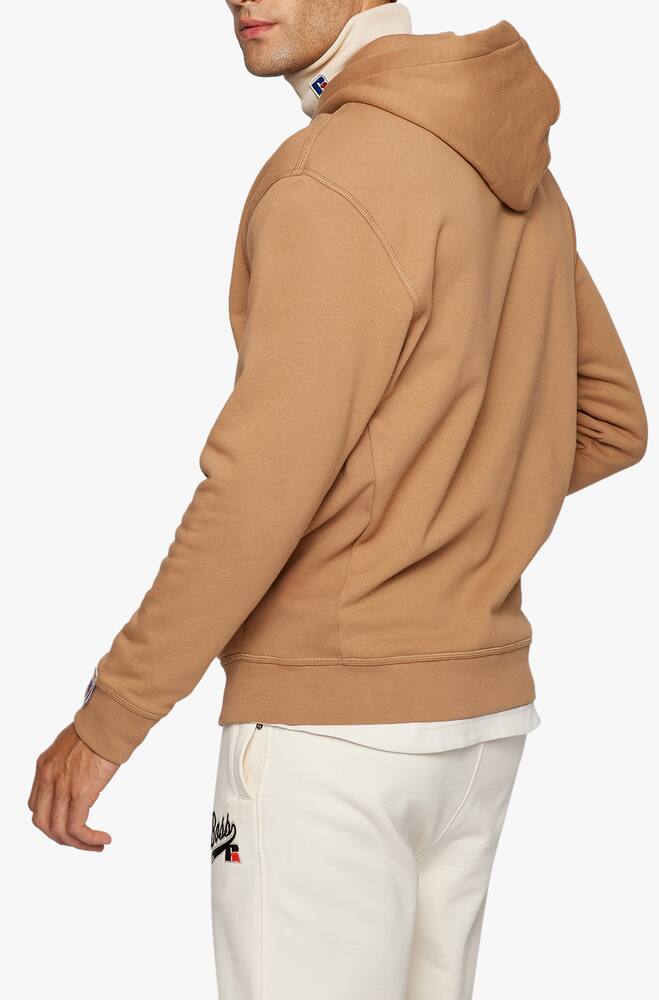 rinascente BOSS Felpa con cappuccio e zip sanyo russell athletic - beige
