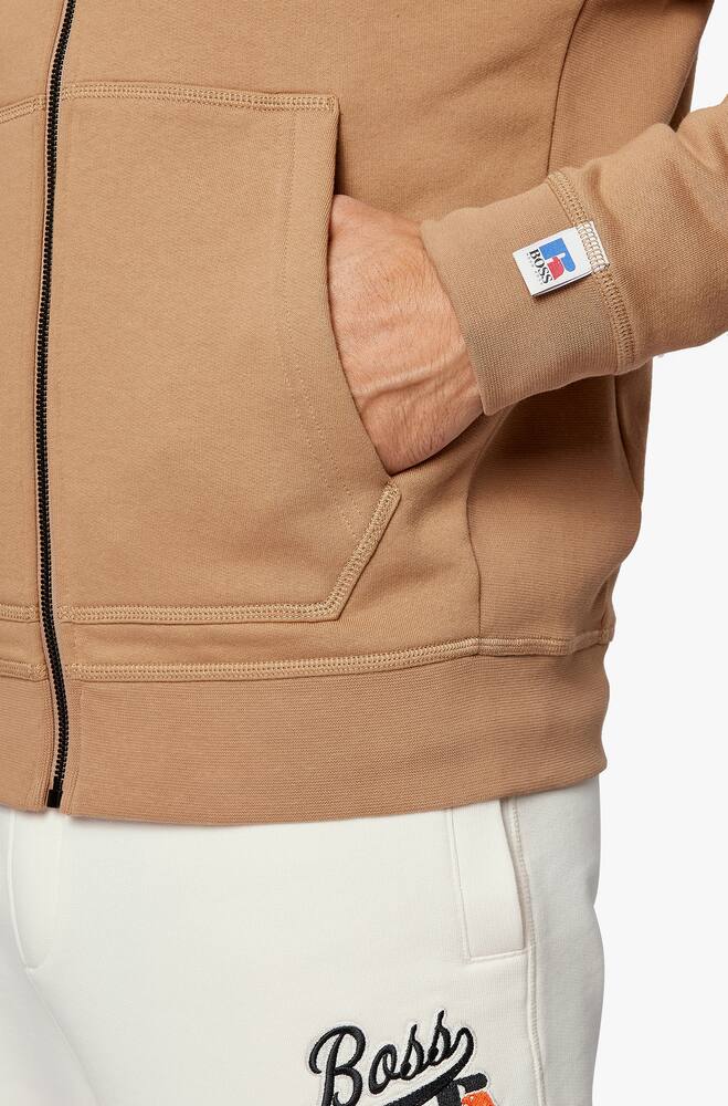 rinascente BOSS Felpa con cappuccio e zip sanyo russell athletic - beige