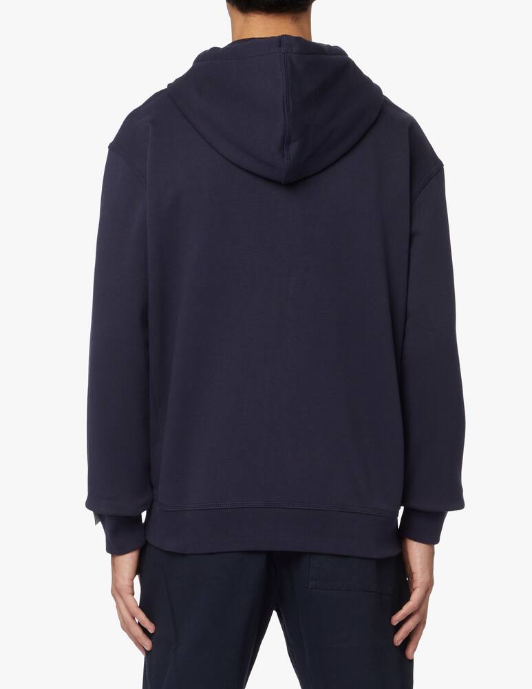 rinascente BOSS Sanyo russel athletic zip hoodie - blue