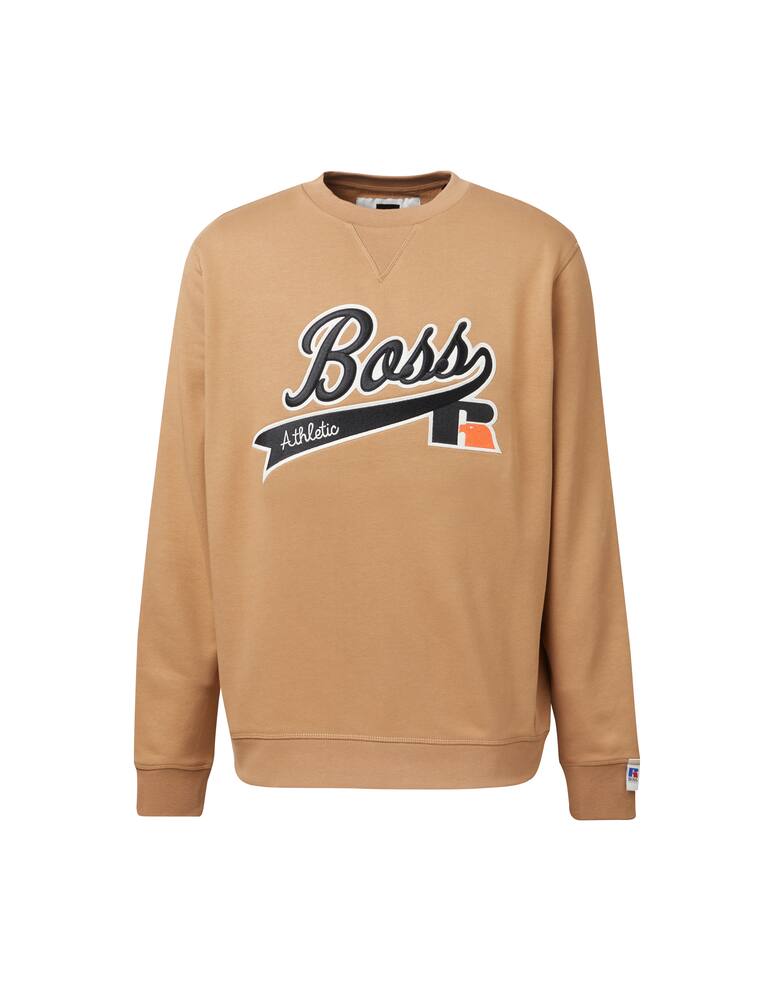 rinascente BOSS Felpa girocollo stedman russell athletic - beige