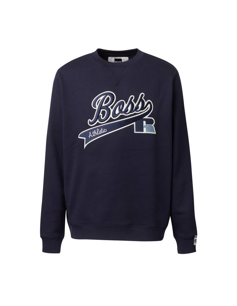 rinascente BOSS Felpa girocollo stedman russell athletic - blu