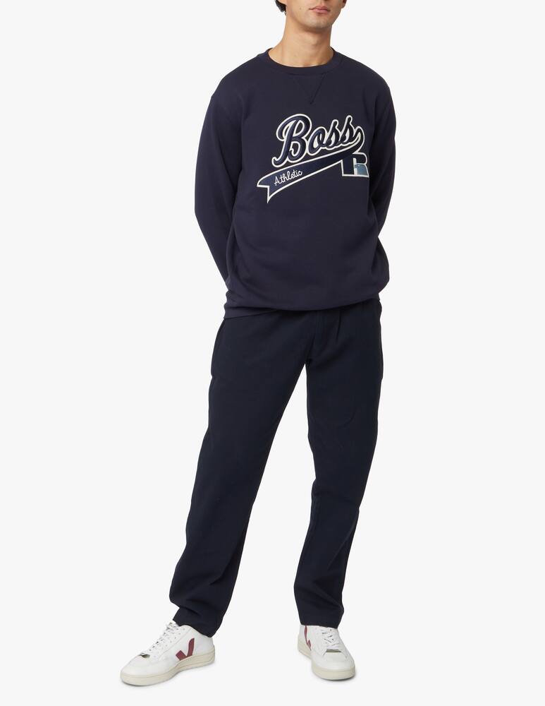 rinascente BOSS Felpa girocollo stedman russell athletic - blu