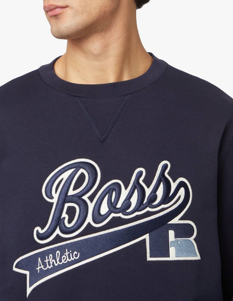 rinascente BOSS Felpa girocollo stedman russell athletic - blu