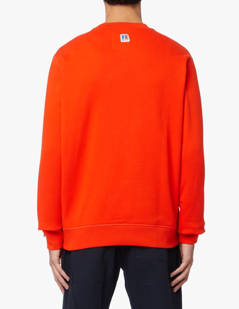 rinascente BOSS Felpa girocollo stedman russell athletic - arancione