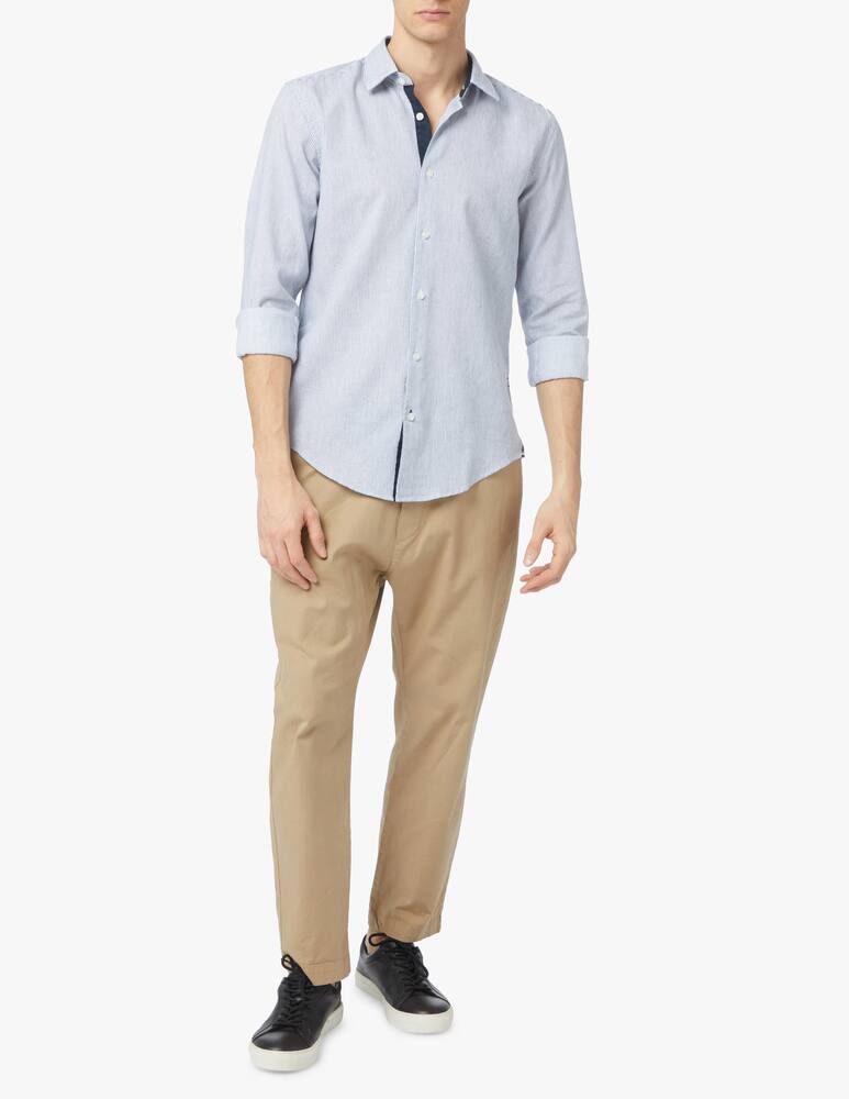 rinascente BOSS Multi stripes cotton linen shirt - multi