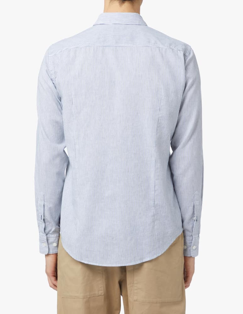 rinascente BOSS Multi stripes cotton linen shirt - multi