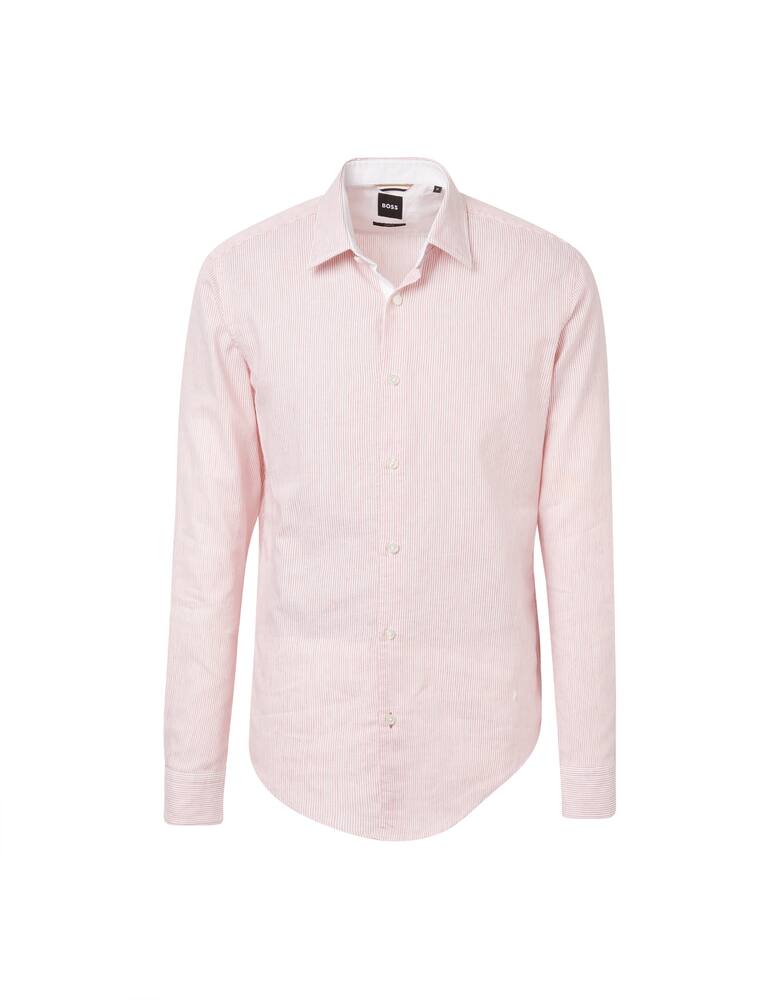 rinascente BOSS Multi stripes cotton linen shirt - multi