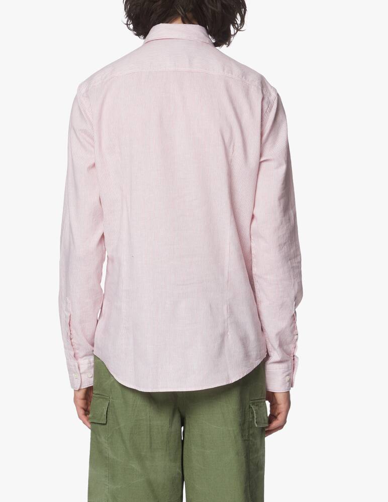 rinascente BOSS Multi stripes cotton linen shirt - multi