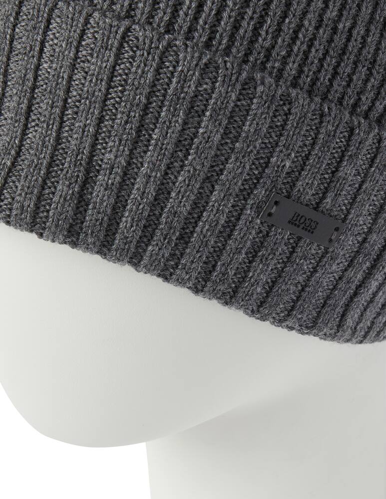 rinascente BOSS Basic wool beanie