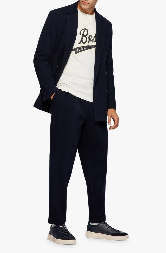 rinascente BOSS Maglietta girocollo con logo russell athletic - bianco